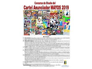 Bases del cartel anunciador de la fiesta de Los Mayos 2019