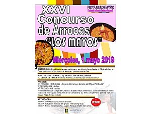 Fiesta de los Mayos 2019: bases del concurso de arroces