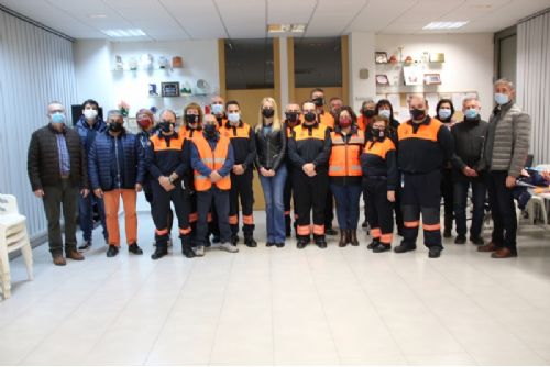 La agrupación de voluntarios de Protección Civil de Alhama, Corremayo Mayor 2022