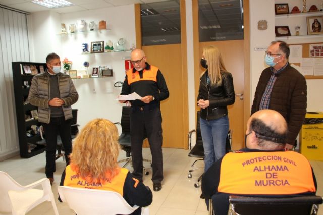 La agrupación de voluntarios de Protección Civil de Alhama, Corremayo Mayor 2022 - 2