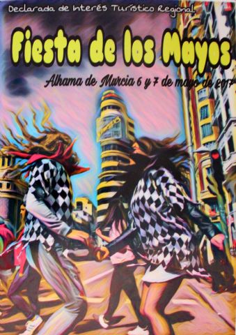 Carteles participantes anunciadores de la Fiesta de Los Mayos 2017 - 2