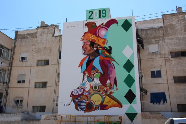 'Un destello de color sonoro' Mural de Murfy 2019 - 5