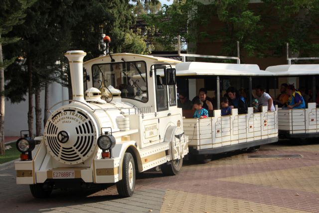 Reparto del pin de la Fiesta de Los Mayos y tren 2018 - 15