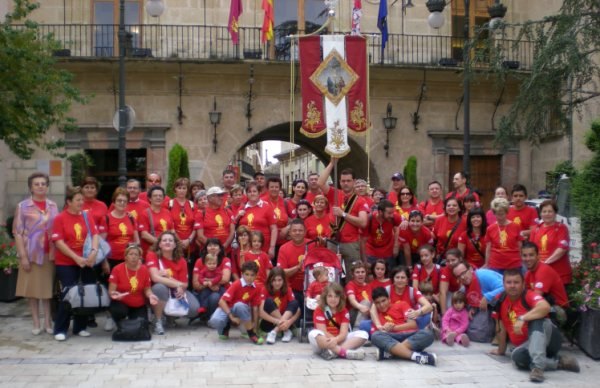 Cerca de un centenar de peregrinos ganan el jubileo en la II Peregrinación a Caravaca de la Cruz