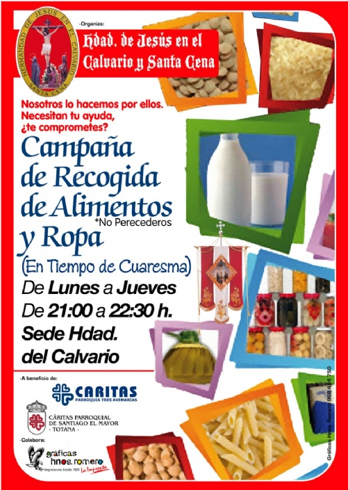 Campaña de recogida de Alimentos y Ropa