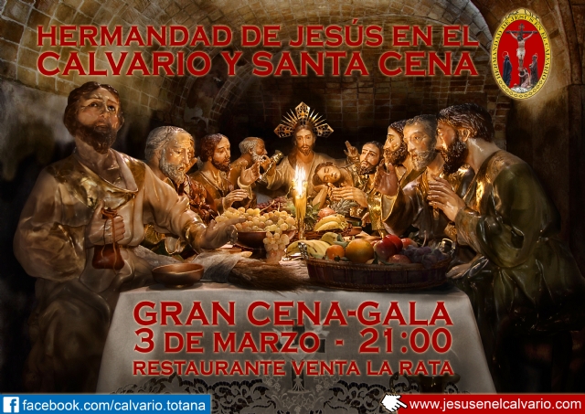 Cena-Gala de la Hermandad de Jesús en el Calvario y Santa Cena