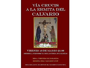 Nueva fecha para el Via Crucis y la Cena-Gala organizados por la Hdad. de Jesús en el Calvario