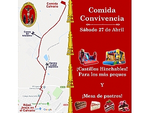 COMIDA DE CONVIVENCIA HERMANDAD DE JESUS EN EL CALVARIO Y SANTA CENA
