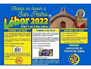 VOLVEMOS A ESTAR PRESENTES EN LAS FIESTAS DE LEBOR 2022 CON SERVICIO DE CHIRINGUITO TRAS DOS AÑOS DE PARON POR LA PANDEMIA