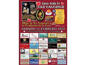 CENA GALA SAN VALENTIN 2023