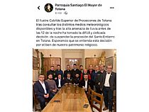 SUSPENDIDA LA PROCESIÓN DEL SANTO ENTIERRO 2019 - Foto 1