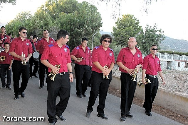 PARTICIPACIÓN DE LA BANDA EN LA PROCESIÓN DE LAS FIESTAS DE 