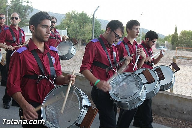 PARTICIPACIÓN DE LA BANDA EN LA PROCESIÓN DE LAS FIESTAS DE 