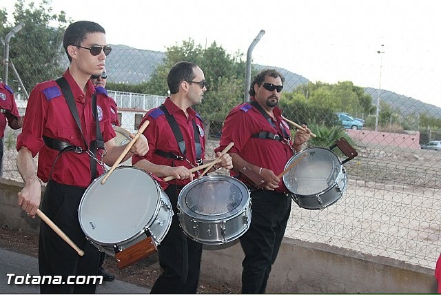 PARTICIPACIÓN DE LA BANDA EN LA PROCESIÓN DE LAS FIESTAS DE 