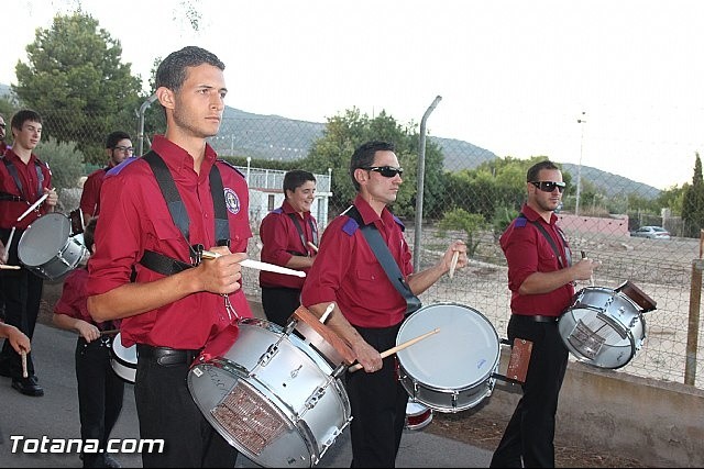 PARTICIPACIÓN DE LA BANDA EN LA PROCESIÓN DE LAS FIESTAS DE 