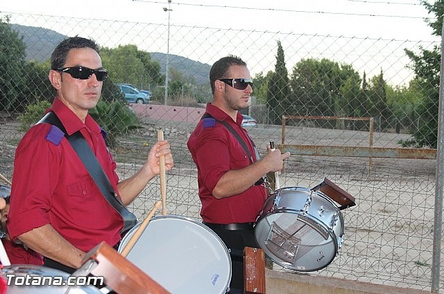 PARTICIPACIÓN DE LA BANDA EN LA PROCESIÓN DE LAS FIESTAS DE 