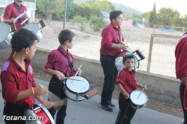 PARTICIPACIÓN DE LA BANDA EN LA PROCESIÓN DE LAS FIESTAS DE 