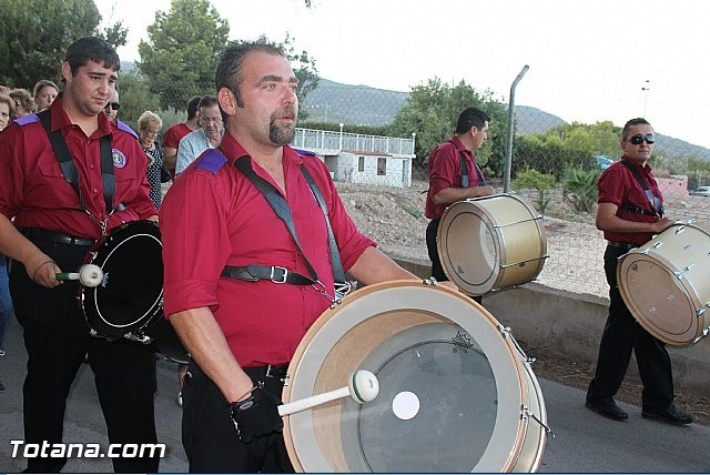 PARTICIPACIÓN DE LA BANDA EN LA PROCESIÓN DE LAS FIESTAS DE 