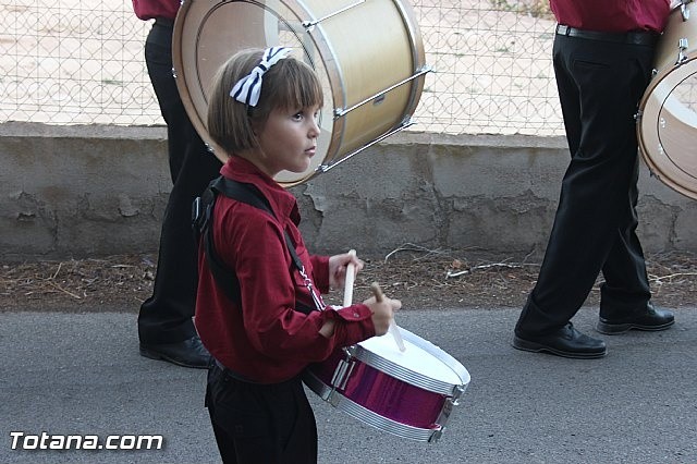 PARTICIPACIÓN DE LA BANDA EN LA PROCESIÓN DE LAS FIESTAS DE 