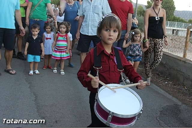 PARTICIPACIÓN DE LA BANDA EN LA PROCESIÓN DE LAS FIESTAS DE 