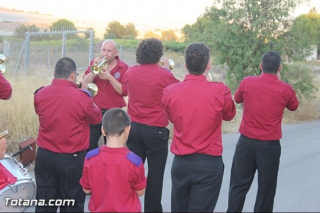 PARTICIPACIÓN DE LA BANDA EN LA PROCESIÓN DE LAS FIESTAS DE 