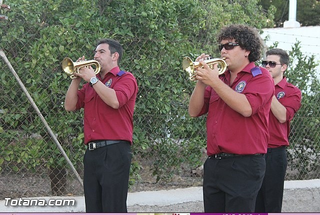 PARTICIPACIÓN DE LA BANDA EN LA PROCESIÓN DE LAS FIESTAS DE 