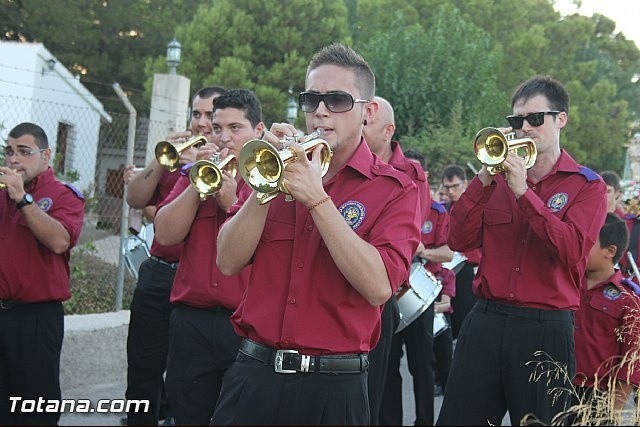 PARTICIPACIÓN DE LA BANDA EN LA PROCESIÓN DE LAS FIESTAS DE 