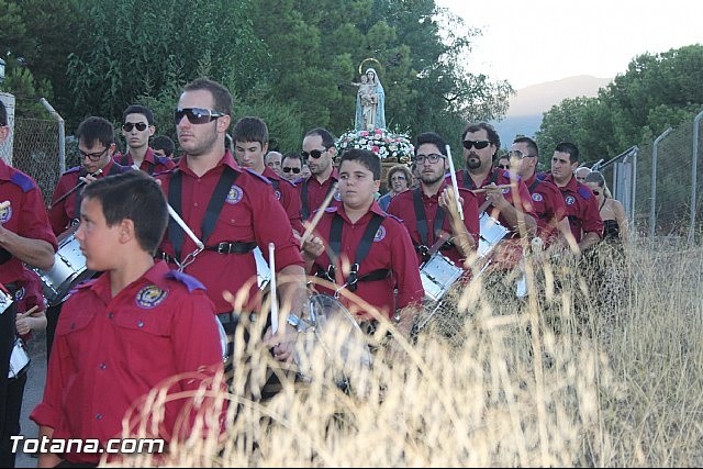 PARTICIPACIÓN DE LA BANDA EN LA PROCESIÓN DE LAS FIESTAS DE 