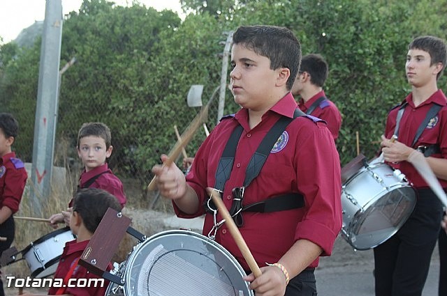 PARTICIPACIÓN DE LA BANDA EN LA PROCESIÓN DE LAS FIESTAS DE 