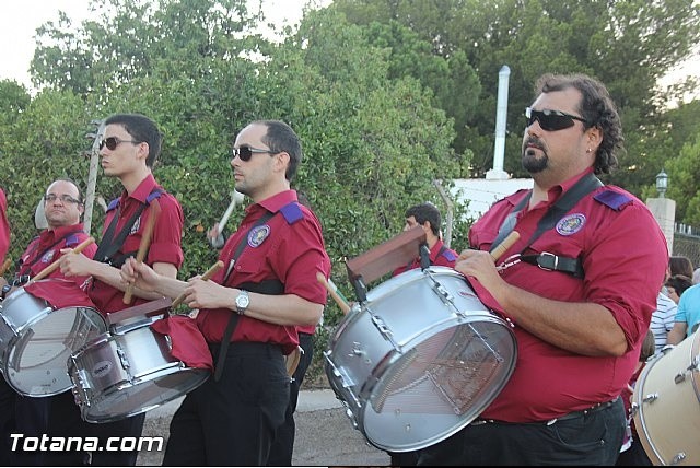 PARTICIPACIÓN DE LA BANDA EN LA PROCESIÓN DE LAS FIESTAS DE 