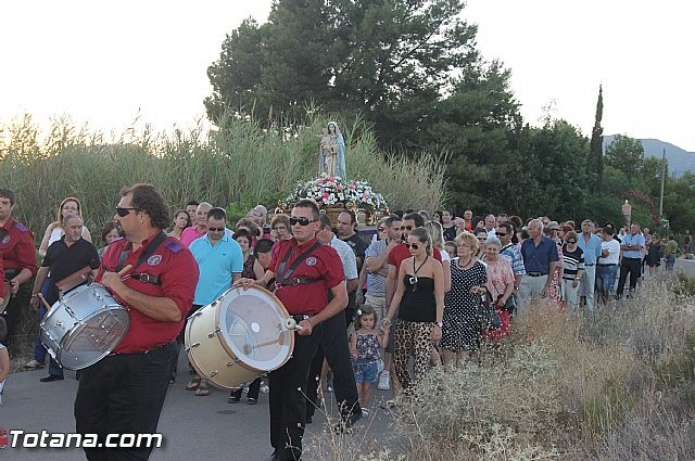 PARTICIPACIÓN DE LA BANDA EN LA PROCESIÓN DE LAS FIESTAS DE 