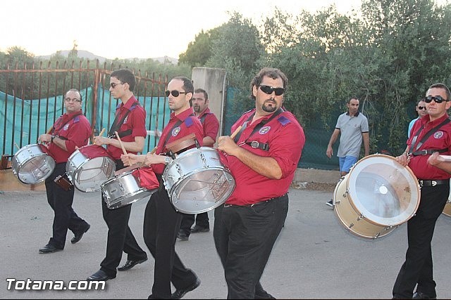 PARTICIPACIÓN DE LA BANDA EN LA PROCESIÓN DE LAS FIESTAS DE 