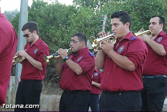 PARTICIPACIÓN DE LA BANDA EN LA PROCESIÓN DE LAS FIESTAS DE 