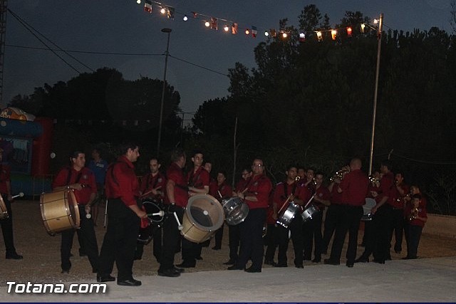 PARTICIPACIÓN DE LA BANDA EN LA PROCESIÓN DE LAS FIESTAS DE 