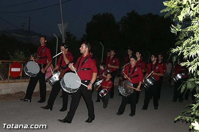 PARTICIPACIÓN DE LA BANDA EN LA PROCESIÓN DE LAS FIESTAS DE 