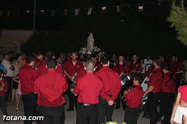 PARTICIPACIÓN DE LA BANDA EN LA PROCESIÓN DE LAS FIESTAS DE 