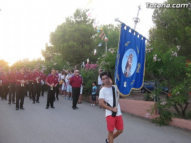 PARTICIPACION DE LA BANDA EN LA PROCESION DE LAS FIESTAS DE
