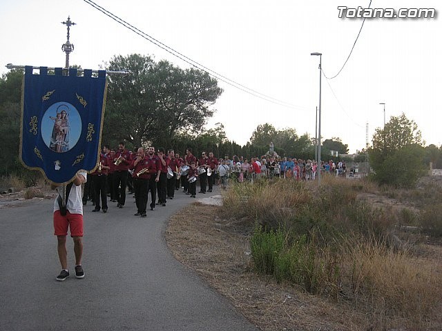 PARTICIPACION DE LA BANDA EN LA PROCESION DE LAS FIESTAS DE 