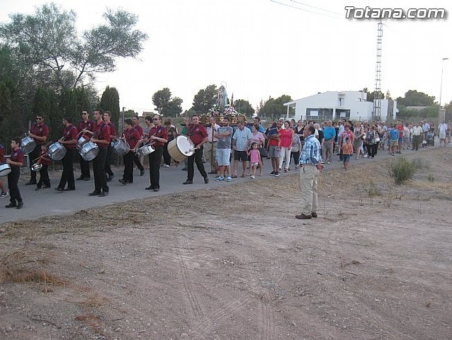 PARTICIPACION DE LA BANDA EN LA PROCESION DE LAS FIESTAS DE 