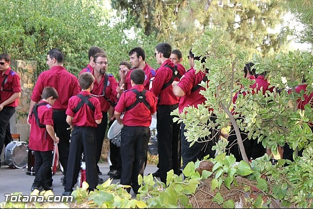 PARTICIPACIÓN DE LA BANDA EN LA PROCESIÓN DE LAS FIESTAS DE 