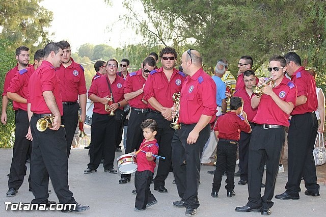 PARTICIPACIÓN DE LA BANDA EN LA PROCESIÓN DE LAS FIESTAS DE 