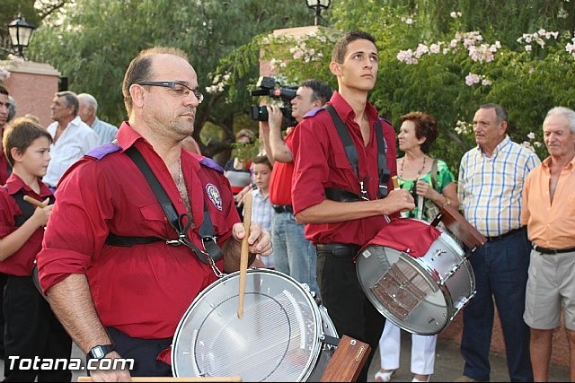 PARTICIPACIÓN DE LA BANDA EN LA PROCESIÓN DE LAS FIESTAS DE 