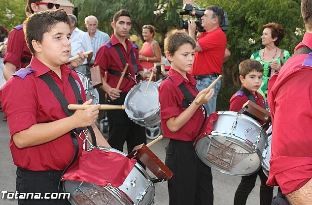 PARTICIPACIÓN DE LA BANDA EN LA PROCESIÓN DE LAS FIESTAS DE 