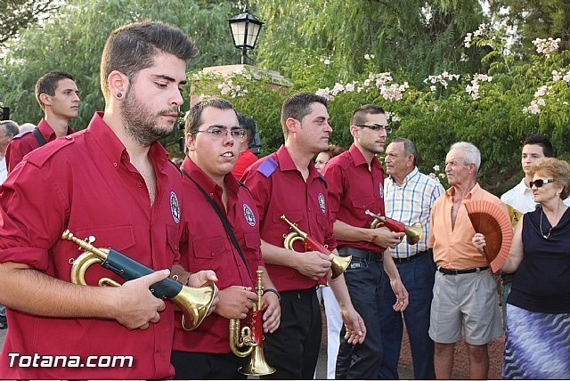 PARTICIPACIÓN DE LA BANDA EN LA PROCESIÓN DE LAS FIESTAS DE 