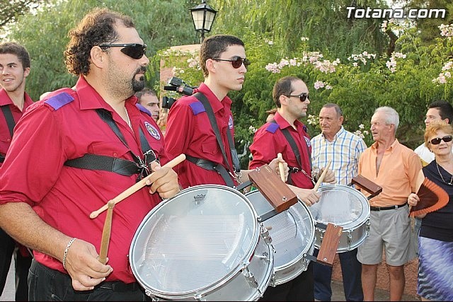 PARTICIPACIÓN DE LA BANDA EN LA PROCESIÓN DE LAS FIESTAS DE 