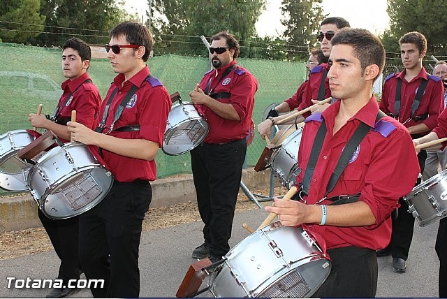 PARTICIPACIÓN DE LA BANDA EN LA PROCESIÓN DE LAS FIESTAS DE 