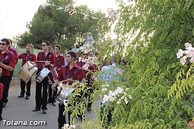 PARTICIPACIÓN DE LA BANDA EN LA PROCESIÓN DE LAS FIESTAS DE 