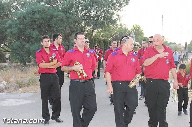 PARTICIPACIÓN DE LA BANDA EN LA PROCESIÓN DE LAS FIESTAS DE 