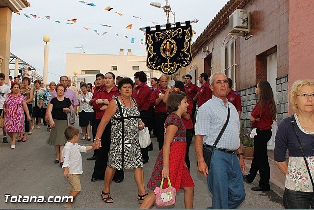 PARTICIPACIÓN DE LA BANDA EN LA PROCESIÓN DE LAS FIESTAS DE 