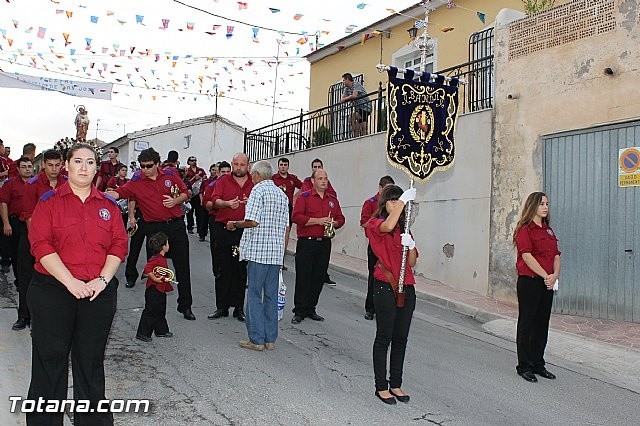 PARTICIPACIÓN DE LA BANDA EN LA PROCESIÓN DE LAS FIESTAS DE 